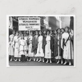 Suffragettes St. Patrick's Day, 1921 Briefkaart