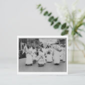 Suffragettes Stemmingen voor vrouwen Briefkaart (Staand voorkant)