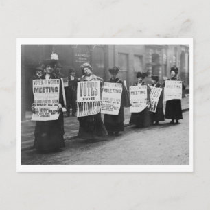 Suffragettes Stemmingen voor vrouwen, Londen Briefkaart