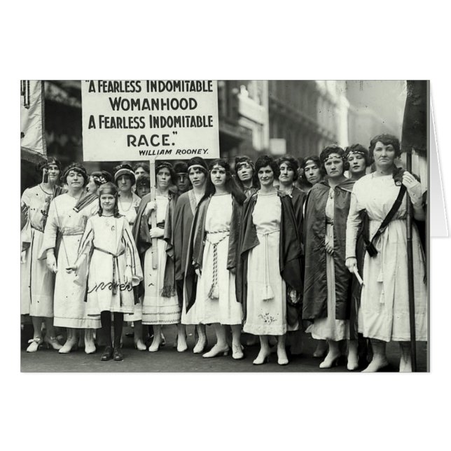 Suffragettes verenigen (Voorkant Horizontaal)