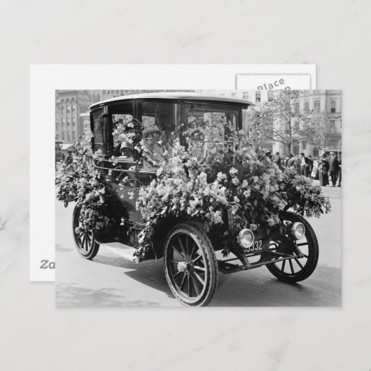 Suffragetteventilator: 1914 briefkaart (Voorkant / Achterkant)