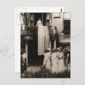 Suffragisten vieren ratificatie 19e wijziging briefkaart (Voorkant / Achterkant)