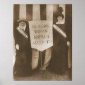 Suffragists mevrouw McCormick en mevrouw Parker Poster (Voorkant)