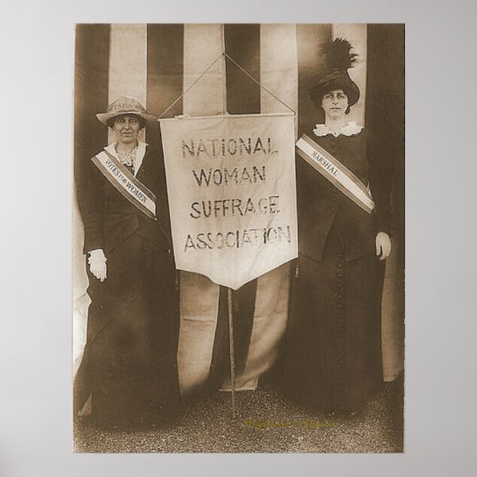 Suffragists mevrouw McCormick en mevrouw Parker Poster (Voorkant)