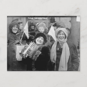 Suffragists Roos Sanderman en Elizabeth Freeman Briefkaart