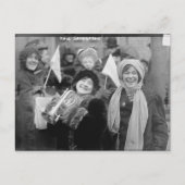 Suffragists Roos Sanderman en Elizabeth Freeman Briefkaart (Voorkant)