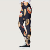 Sufganiyot Donuts: Chanoeka-patroon Leggings (Links)