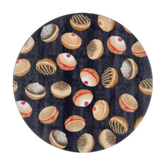 Sufganiyot Donuts:  Chanoeka-patroon Snijplank