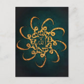 Sufi Art - Hu Briefkaart (Voorkant)