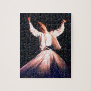 sufi - dervish danskunst verf legpuzzel