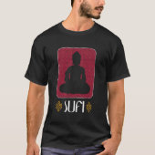 Sufi Meditation Spiritueel Yoga T-shirt (Voorkant)