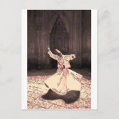 sufi meester in trance briefkaart (Voorkant)