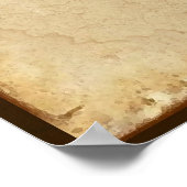 Sufi Mystic Wisdom by Rumi on faux Parchment BG Poster (Hoek)