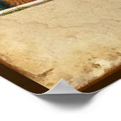 Sufi Mystic Wisdom by Rumi on Parchment BG Poster (Hoek)