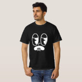 Sufkop Glitch Gezicht T-shirt (Voorkant volledig)