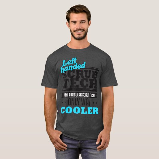 Sug Scrub Tech Surgical Technoloog Funny Links T-shirt (Voorkant volledig)