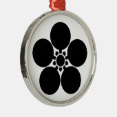 Suga Umebachi Metalen Ornament (Rechts)