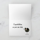 Sugar and Spice Baby Gefeliciteerd Kaart (Binnen)