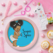 Sugar and Spice Baby shower Bord (Feest)