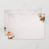 Sugar and Spice Basic Blank Recept Kaart (Voorkant / Achterkant)