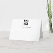 Sugar Beer Sleeping Wenskaart Kaart (Achterkant)