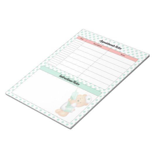 Sugar Beer Theme Notes Notitieblok (Schuin)