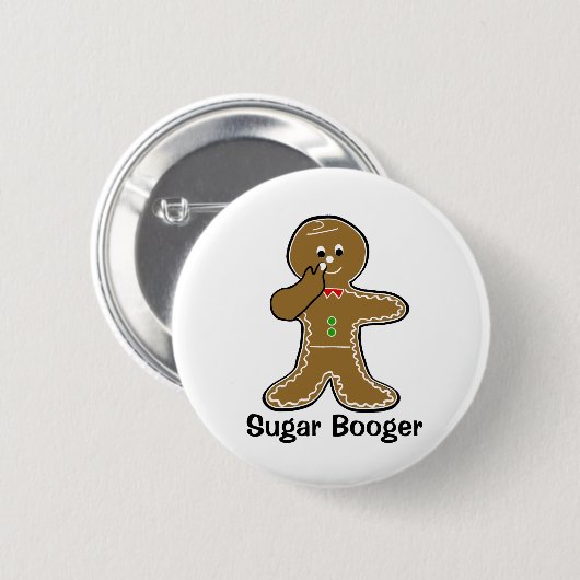 Sugar Booger Ronde Button 5,7 Cm (Voorkant /achterkant)