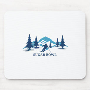Sugar Bowl California Skigebied Skiën Skiloper  Muismat