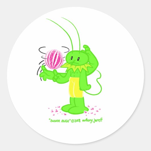 Sugar Bug 1 geen titel Sticker (Voorkant)