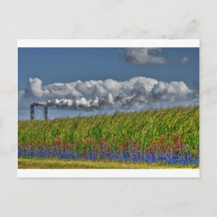 SUGAR CANE MILL RURAL QUEENSLAND AUSTRALIË BRIEFKAART