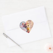 Sugar Cat Butterfly Hart Sticker (Envelop)