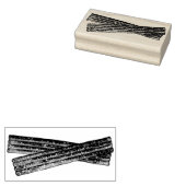 Sugar Churro Fried Dough Pastry Spain Food Rubberstempel (Gestempeld)