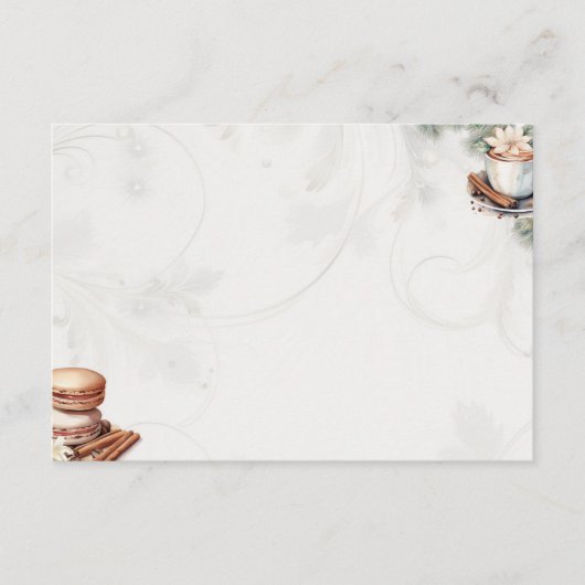 Sugar Coat It Basiskaart voor recepten Informatiekaartje (Voorkant)