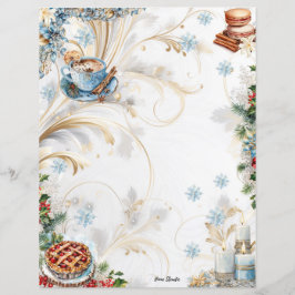 Sugar Coat It Blank Volledige Pagina Recept Kaart