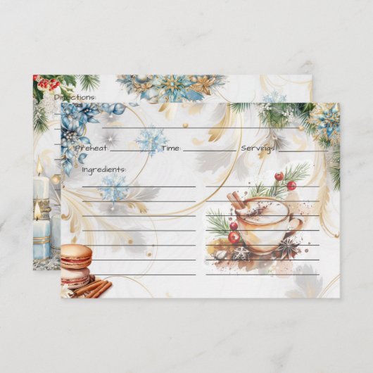 Sugar Coat It Recept Kaart (Voorkant / Achterkant)