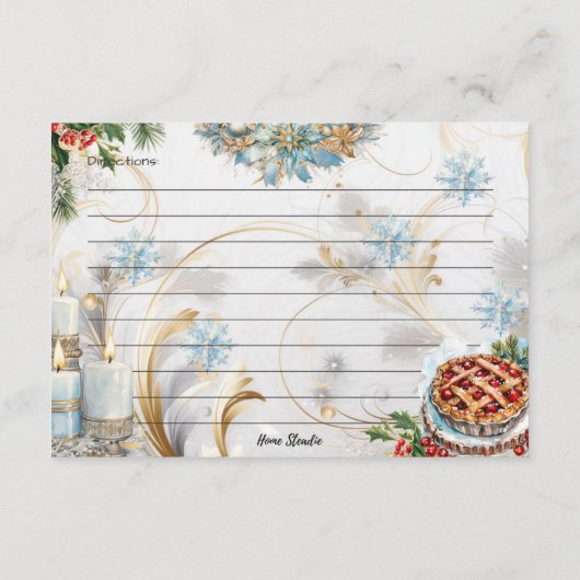 Sugar Coat It Recept Kaart (Achterkant)