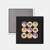 Sugar Cookie Halloween Merch Magneet (Voorkant / Achterkant)