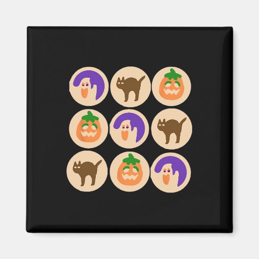 Sugar Cookie Halloween Merch Magneet (Voorkant)