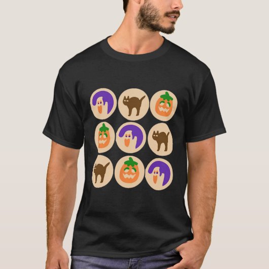 Sugar Cookie Halloween Merch T-shirt (Voorkant)