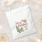 Sugar Cookie kersttasjes met aangepaste tassen Bedankzakje (Geknipt)