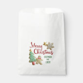 Sugar Cookie kersttasjes met aangepaste tassen Bedankzakje (Voorkant)