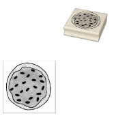 Sugar Cookie w/ Frosting Sprinkles Bake Sale Food Rubberstempel (Gestempeld)