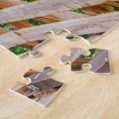 Sugar Creek Covered Bridge, Glenarm, IL 520 stuk Legpuzzel (Zijkant)