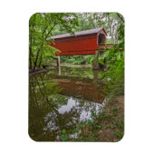 Sugar Creek Covered Bridge, Glenarm, Illinois Magneet (Verticaal)