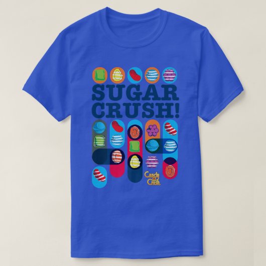 Sugar Crush Candy Crop 1608 T-shirt (Design voorkant)