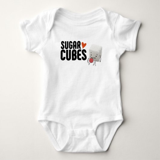 Sugar Cube Baby Creeper Romper (Voorkant)