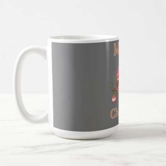Sugar Cute Sloth Kerstmis Koffiemok (Links)