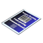 Sugar Daddy, ik ben  transactioneel Notitieboek (Linkerzijde)