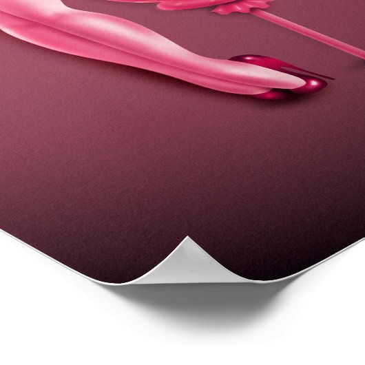 Sugar Doll Pinup Poster (Hoek)