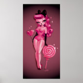 Sugar Doll Pinup Poster (Voorkant)